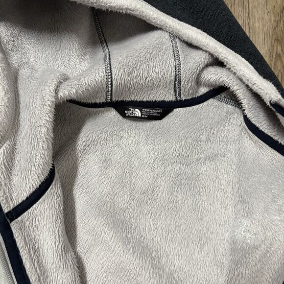 The North Face Jacket Womens Banderitas‎  Hooded Fleece Lined Full Zip Womens M - Picture 4 of 13